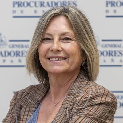 Inmaculada García, vicesecretaria del CGPE y presidenta de la Comisión de Justicia Gratuita