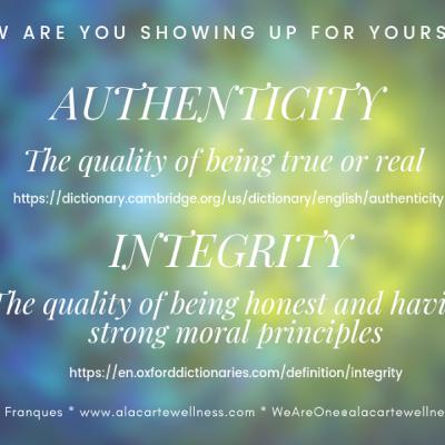 Authenticity vs Inegrity