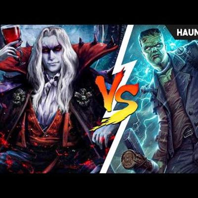 Dracula vs Frankenstein - Who Will WIN | Face-Off | Haunting Tube