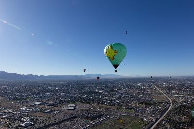 Hitch a ride at Albuquerque's annual Balloon Fiesta