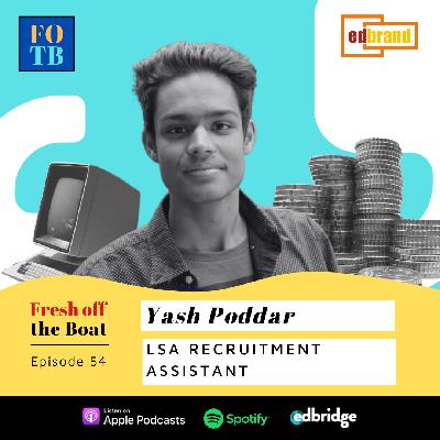54 | Yash talks about developing his entrepreneurial skills at UMich 54 | Yash talks about developing his entrepreneurial skills at UMich