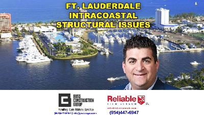 Ft. Lauderdale Intracoastal Structural Issues | BOSS Construction Group Ft. Lauderdale Intracoastal Structural Issues | BOSS Construction Group