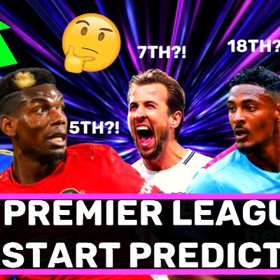 PREMIER LEAGUE RESTART PREDICTIONS | RELEGATION, CHAMPIONS LEAGUE & EUROPA LEAGUE