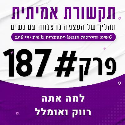 187 - הסיבות שאתם רווקים ואומללים!