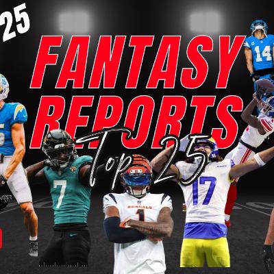 Fantasy Reports | Justin’s Way-Too-Early 2025 Fantasy Football Top 25 Ranking! pt1 Fantasy Reports | Justin’s Way-Too-Early 2025 Fantasy Football Top 25 Ranking! pt1
