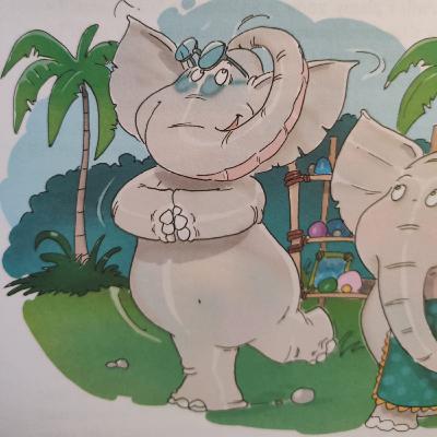 BAJKA DLA DZIECI: SŁOŃ BOMBIK [3] | Mamut Bombidu | El mamut Bombidu