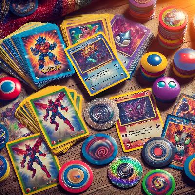 Коллекционные предметы нашего детства. Как физические карточки и кэпсы стали пикселями на экране.