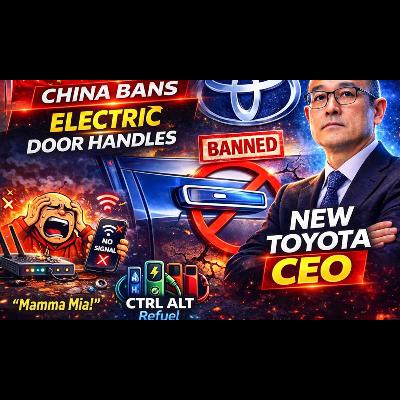 China SHOCK Ban on Electric Door Handles! What Toyota’s New CEO Will Do Next