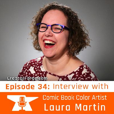 Laura Martin: Comic Book Colorist, part 2
