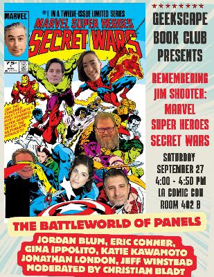 Geekscape Book Club - September 2025 - "Marvel Super Heroes Secret Wars" (1984) #1-12