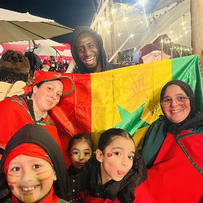 Serein et motivé, Traffy supporter du Sénégal avant la finale face au Maroc lors de la CAN 2025