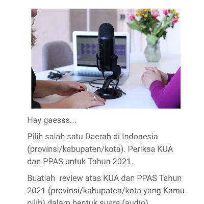 Tugas ke 5 review jurnal KUA-PPAS