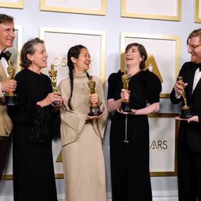 Oscars 2021: Chloé Zhao, 'Nomadland' make history at wobbly Academy Awards