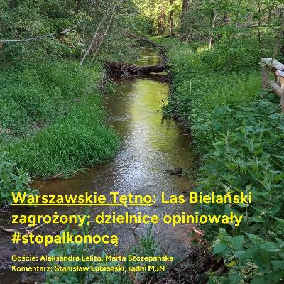 Warszawskie Tętno: Las Bielański zagrożony; dzielnice opiniowały #stopalkonocą