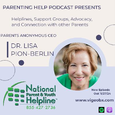 Parents Anonymous with Dr. Lisa Pion-Berlin