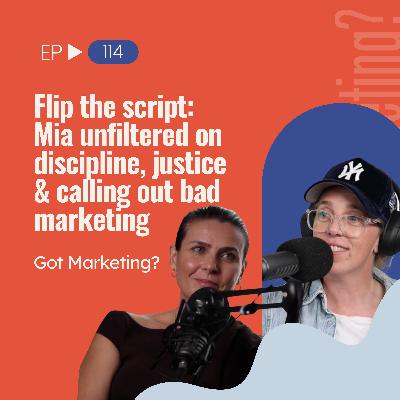Flip the script: Mia unfiltered on discipline, justice & calling out bad marketing with Stef Hanson