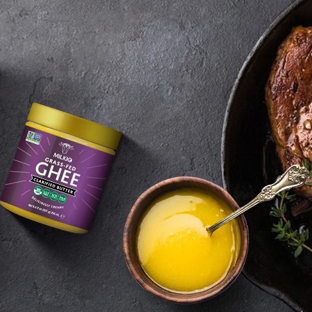 Ghee on steak