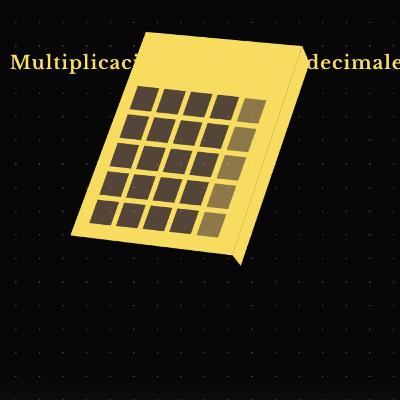 Multiplicación de números decimales