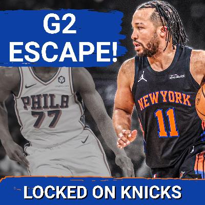 Knicks ESCAPE In Game Two Await News On OG Anunoby Knicks ESCAPE In Game Two Await News On OG Anunoby