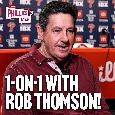 One-on-one with Phillies manager Rob Thomson + expectations for Justin Crawford