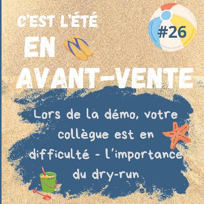 #26 - Lors de la demo, votre collegue est en difficulté - le dry run