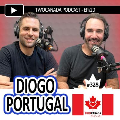 DIOGO PORTUGAL no CANADÁ! Vida, Impressões, Histórias, Dicas - Bate-Papo - PodCast #328
