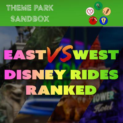 EAST VS WEST - Attraction Deep Dive Disneyland vs Disney World