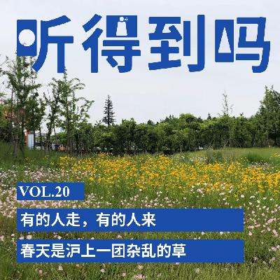 VOL.20 有的人走,有的人来,春天是沪上一团杂乱的草 VOL.20 有的人走,有的人来,春天是沪上一团杂乱的草
