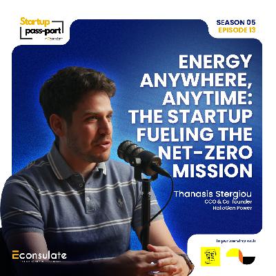 Energy Anywhere, Anytime:The Startup Fueling the Net-Zero Mission: Thanasis Stergiou: HalioGen Power