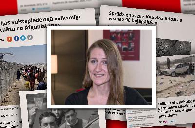 Latviete Ieva Hertela – "Taliban" laikos evakuēta no Kabulas, cer Afganistānā atgriezties