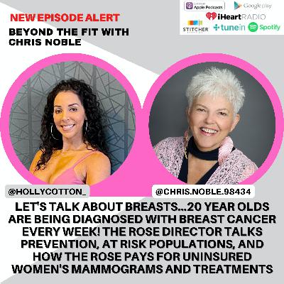 Chris Noble talks breasts...how The Rose is changing the breast cancer game through prevention and sponsorship