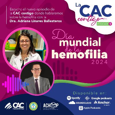 Hoy hablamos de hemofilia con la Dra. Adriana Linares Hoy hablamos de hemofilia con la Dra. Adriana Linares