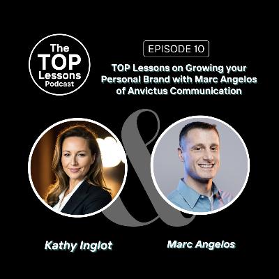TOP Lessons on Growing Your Personal Brand with Marc Angelos of Anvictus Communication