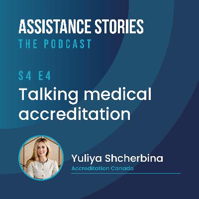 S4:E4 - Talking Medical Accreditation, with Yuliya Shcherbina S4:E4 - Talking Medical Accreditation, with Yuliya Shcherbina