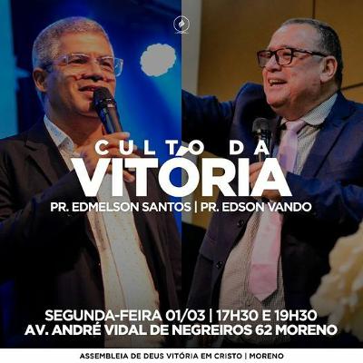 Pr. Edson Vando |Êxodo cap 15.22
