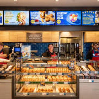 GREGGS MENU AND PRICES FOR UK