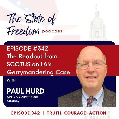 #342 The Readout from SCOTUS on LA's Gerrymandering Case w/ Paul Hurd #342 The Readout from SCOTUS on LA's Gerrymandering Case w/ Paul Hurd