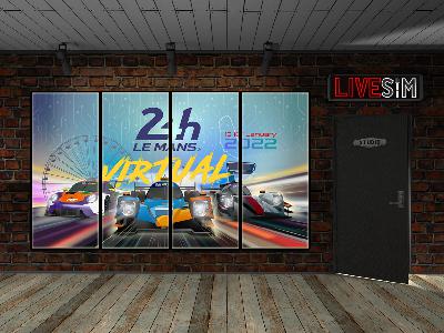 En podcast pour les 24 Heures du Mans Virtuelles 2022