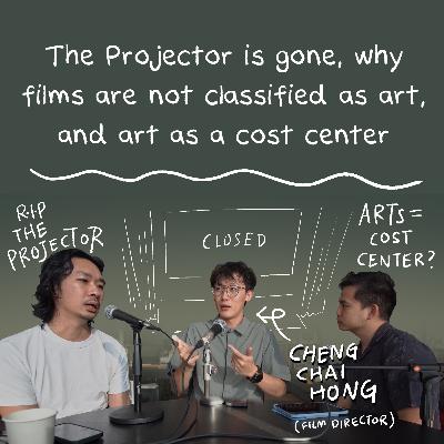 The Projector is gone, why films are not classified as art, and art as a cost center