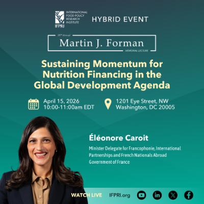 Sustaining Momentum for Nutrition Financing in the Global Development Agenda Sustaining Momentum for Nutrition Financing in the Global Development Agenda
