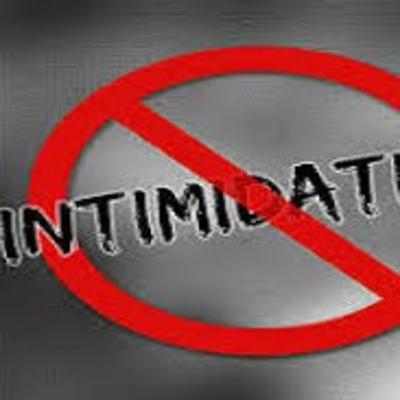 Refuse to be Intimated Refuse to be Intimated