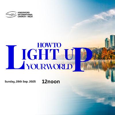 SUNDAYS @CAMP DAVID- CRM - HOW TO LIGHT UP YOUR WORLD - 28TH SEPTEMBER 2025 SUNDAYS @CAMP DAVID- CRM - HOW TO LIGHT UP YOUR WORLD - 28TH SEPTEMBER 2025