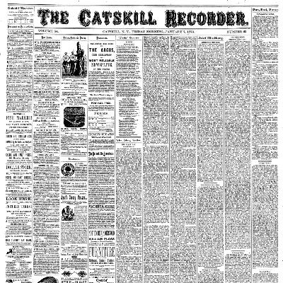 Small Town Papers, Big Digital Archive: NYS Historic Newsapers Small Town Papers, Big Digital Archive: NYS Historic Newsapers