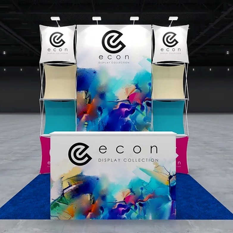 Pop-Up Stand Trade Show Booth Displays by Exhibit Boss