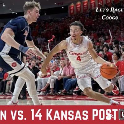 #5 Houston loses third straight, falls to #14 Kansas 69-56 - Let's Rage Coogs!
