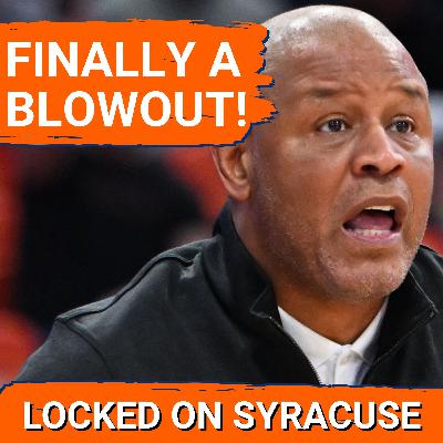 REACTION: Syracuse Basketball DOMINATES Stonehill... FINALLY! | Naithan George IMPROVING