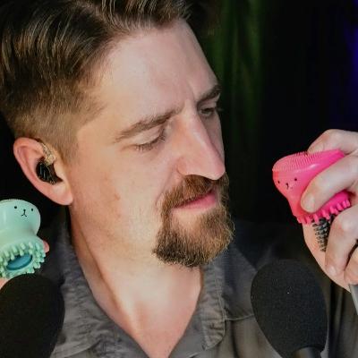 ASMR Experimental Scratch Sounds with Silicone Triggers (minimal talking)