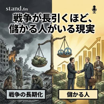 戦争が長引くほど、儲かる人がいる現実 戦争が長引くほど、儲かる人がいる現実
