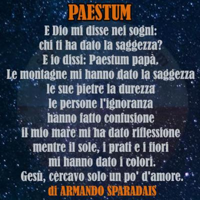 Paestum Papà - ARMANDO SPARADAIS Paestum Papà - ARMANDO SPARADAIS