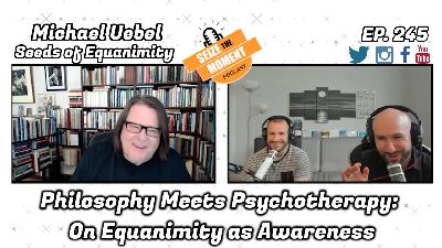 Michael Uebel - Philosophy Meets Psychotherapy: On Equanimity as Awareness | STM Podcast #245